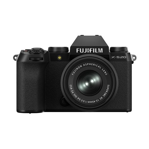 Appareil Photo Hybride Fujifilm X-S20 + XC 15-45mm f/3.5-5.6 OIS PZ – 26.1MP, Vidéo 6.2K