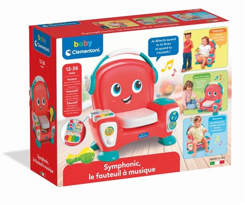 Clmt Jeu Éducatif Musical Clementoni Symphonic, Le Fauteuil À Musique