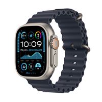 Apple Watch Ultra 2 GPS + Cellular Boîtier en Titane de 49 mm avec Bracelet Océan Bleu