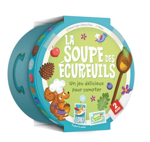 Jeu Classique Loki La Soupe Des Écureuils – Jeu Éducatif de Comptage