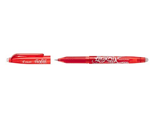 Pilot Lot de 5 Stylos Roller FRIXION BALL Gel Pointe Fine Rouge