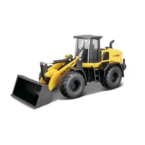 Véhicule Bburago Chargeuse W170D New Holland 1:50 Jaune