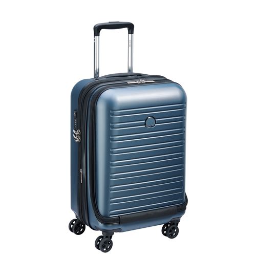 Valise cabine à 4 roues Delsey Segur Business 2.0 55 cm Bleu