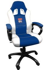 Fauteuil Gaming Subsonic Olympique Lyonnais Bleu et Blanc