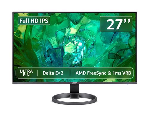 Ecran PC ACER Green VERO  RL272YII  27 Dalle IPS 1ms 75 Hz Noir