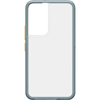 Coque renforcée pour Samsung Galaxy S22 LifeProof See Transparent contour vert