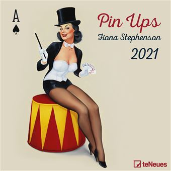 Calendrier TeNeues Pin Ups 2021 30 x 30 cm