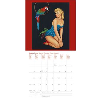 Calendrier TeNeues Pin Ups 2021 30 x 30 cm