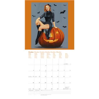 Calendrier TeNeues Pin Ups 2021 30 x 30 cm