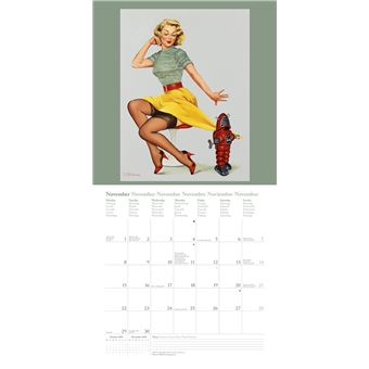 Calendrier TeNeues Pin Ups 2021 30 x 30 cm