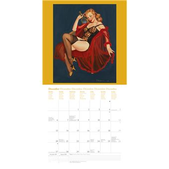Calendrier TeNeues Pin Ups 2021 30 x 30 cm