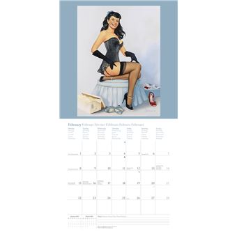 Calendrier TeNeues Pin Ups 2021 30 x 30 cm