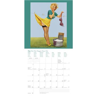 Calendrier TeNeues Pin Ups 2021 30 x 30 cm