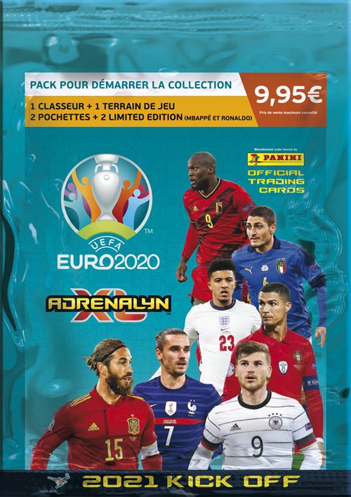 Starter Panini Foot Trading Cards Uefa Euro Jeu De Cartes Achat Prix Fnac