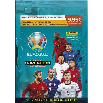 Starter Panini Foot Trading Cards Uefa Euro Jeu De Cartes Achat Prix Fnac