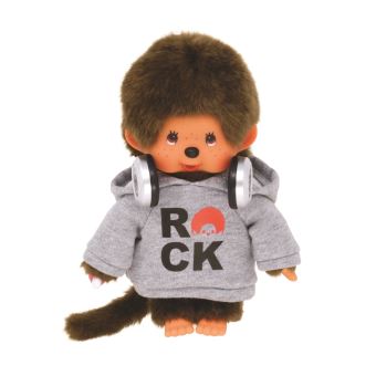 Peluche Monchhichi Rock 20 cm