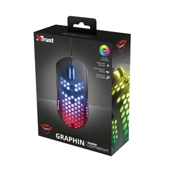 Souris de jeu lumineuse filaire Trust GXT960 RVB Noir