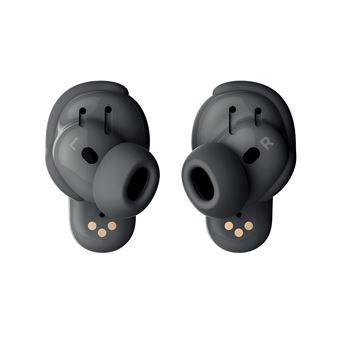 Ecouteurs sans fil Bluetooth avec réduction de bruit Bose Quietcomfort Earbuds II Eclipse Gris