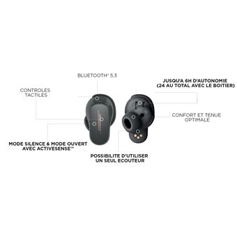 bose quietcomfort earbuds Ⅱ eclipse grey 18% auf Bose QuietComfort Earbuds II Kabelloser Bluetooth