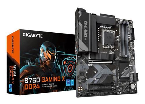 Carte mère Gigabyte B760 GAMING X DDR4 ATX Socket LGA1700 Chipset Intel B760