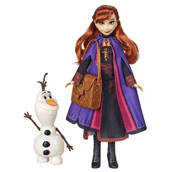 Pack Amitié Poupée avec figurines Disney Frozen La Reine des Neiges 2 Modèle aléatoire