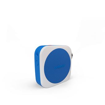 Enceinte sans fil Bluetooth Polaroid Music Player 1 Bleu et blanc