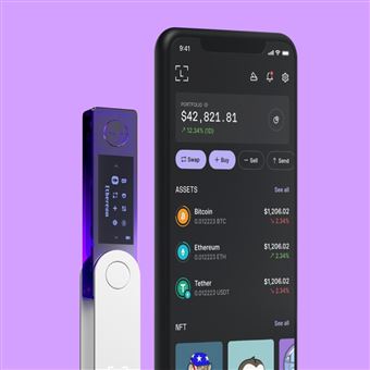 Cryptowallet Ledger Nano X Violet