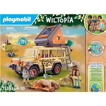 Playmobil Wiltopia 71293 Explorateurs avec véhicule tout terrain