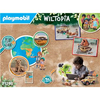 Playmobil Wiltopia 71293 Explorateurs avec véhicule tout terrain