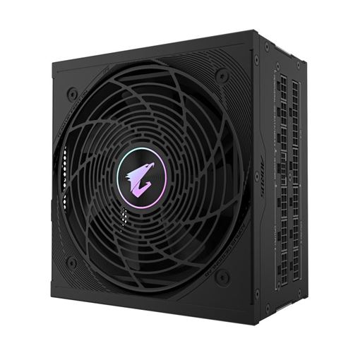 Alimentation PC non modulaire Gigabyte 850W 80 PLUS Platinum Noir