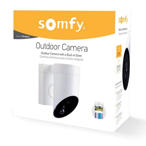 Somfy - Caméra de surveillance réseau - extérieur - résistant aux