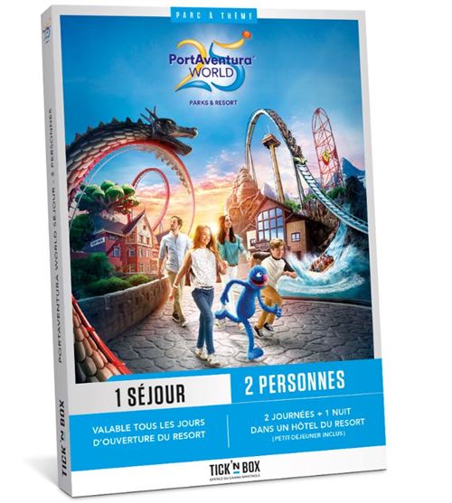 Coffret cadeau Tick’nBox Port Aventura
