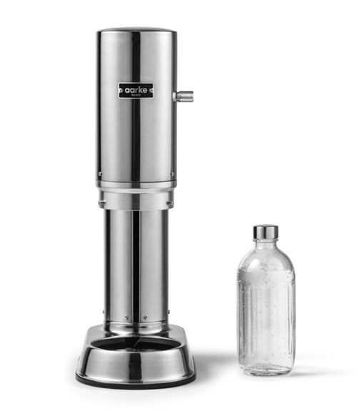 Machine à soda et eau gazeuse Aarke Carbonator Pro Inox