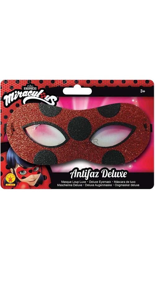 Masque Loup Pailleté - Ladybug pour l'anniversaire de votre enfant -  Annikids