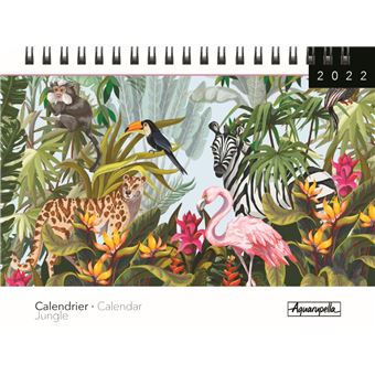 Calendrier Bureau Pictura 2022 Jungle