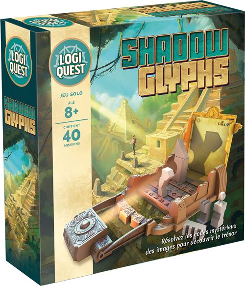 Acheter Casse-tête Asmodee Shadow Glyphs Logiquest État correct - 26,46 € Casse-tête Asmodee Shadow Glyphs Logiquest État correct - Asmodee reconditionné disponible sur Fnac