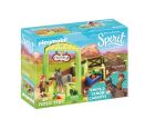 Playmobil Spirit 70120 La Mèche et Monsieur Carotte avec box