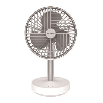 Ventilateur de table Stylies Lyra ST20004 rechargeable Blanc
