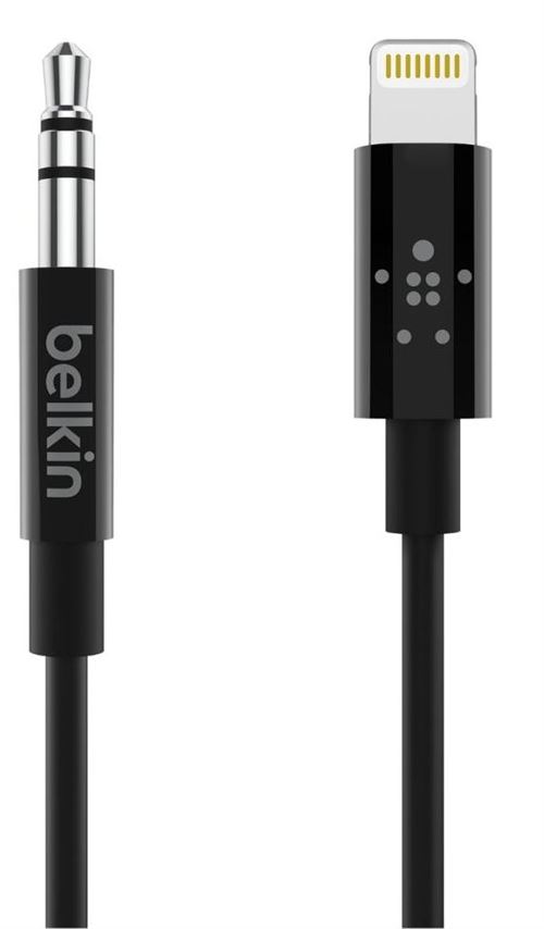 Belkin Câble Lightning vers audio Jack 3,5 mm 0,9 mètres