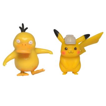 Pack de 2 figurines Pokémon Pikachu et Psykokwak 5 cm