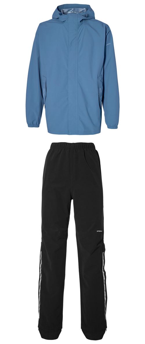 Ensemble de pluie unisexe Basil Hoga Taille XL Bleu et Noir