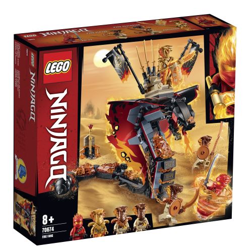 LEGO® NINJAGO® 70674 Croc' feu État correct - LEGO Ninjago reconditionné disponible sur Fnac