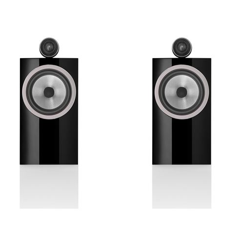 Enceintes biblioth&egrave;ques Bowers & Wilkins 705 S3 Noir Laque Vendues par paire