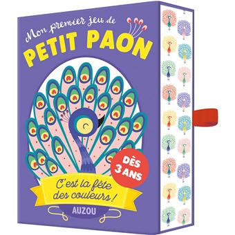 Jeu de cartes Auzou Premier jeu de Petit Paon