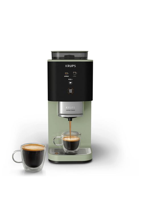 Machine à café à grain Krups SA401LE0 Coffee Crush Vert