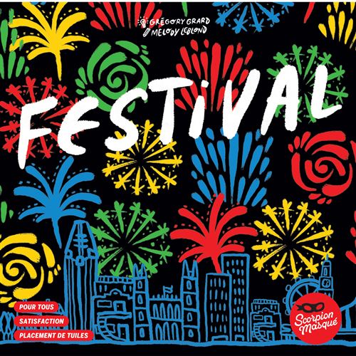 Boite de Jeu de stratégie Scorpion Masqué Festival