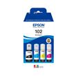 Pack de Cartouche d'encre Epson Ecotank 102 4 couleurs