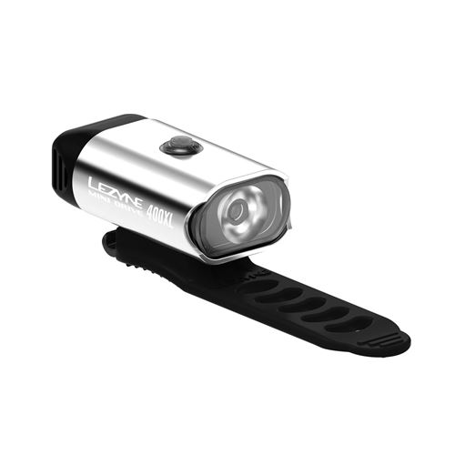 Lezyne LED Mini Drive 400 XL fietsverlichting zilver