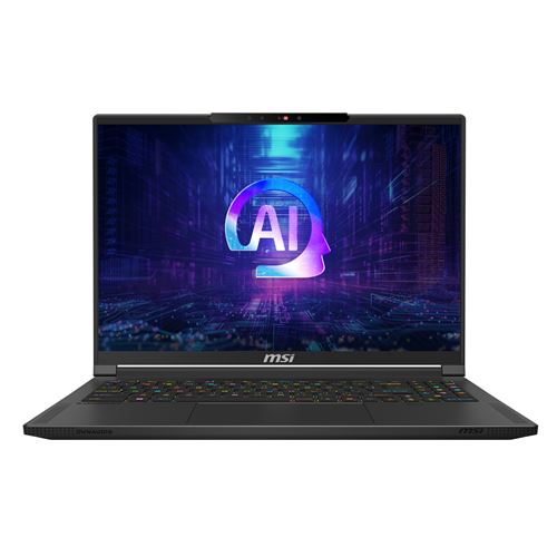 PC Portable Gaming MSI Stealth A16 AI+ A3XVGG-007FR 16 QHD+ 240 Hz AMD Ryzen™ AI 9 32 Go RAM 2 To SSD Nvidia GeForce RTX 4070 Noir