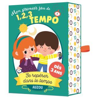 Jeu classique Auzou Premier Jeu de 1, 2, 3 Tempo - 1